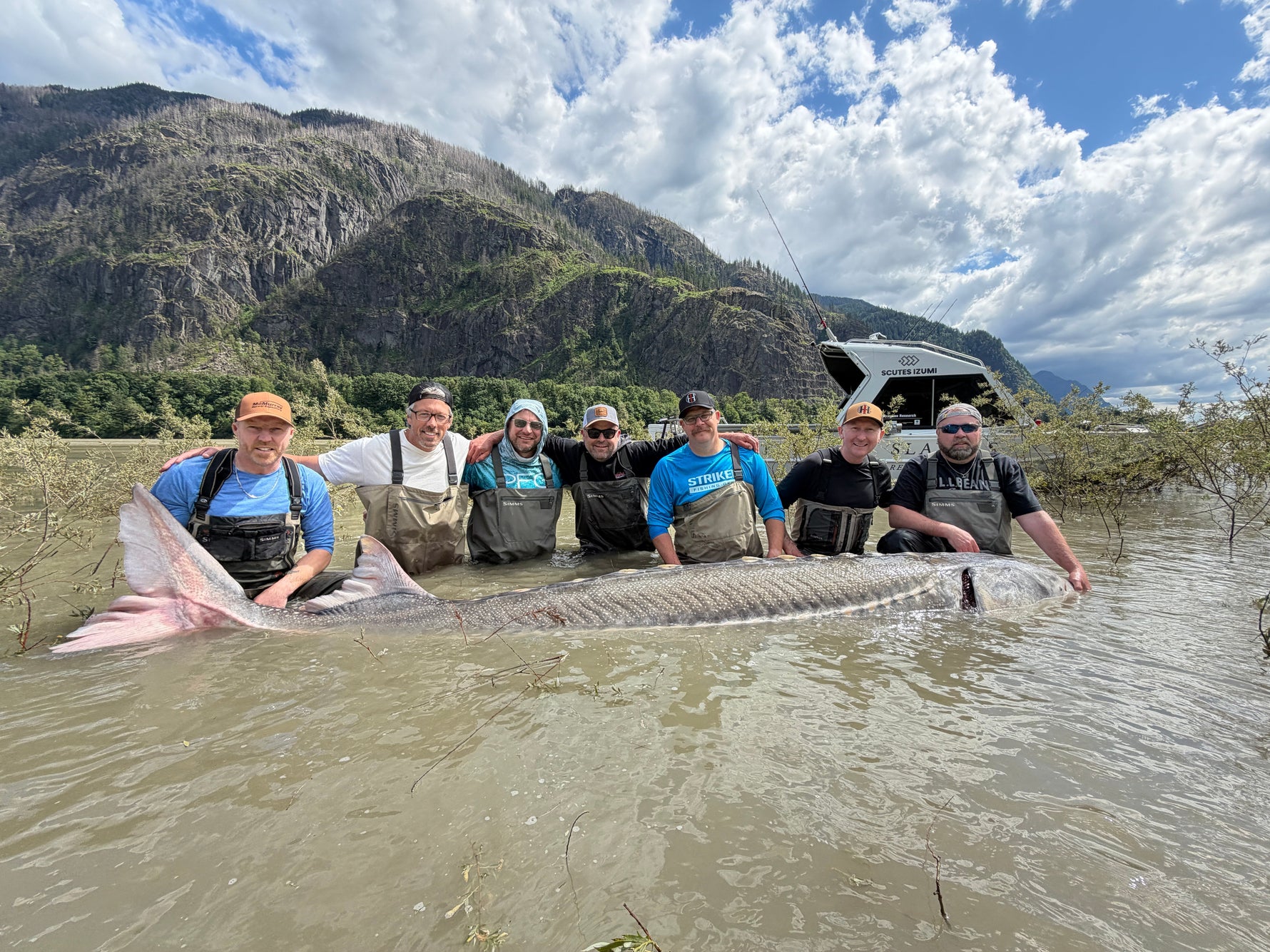 Sturgeon Slayers Sets a New Benchmark: Breaking Our Own White Sturgeon Record